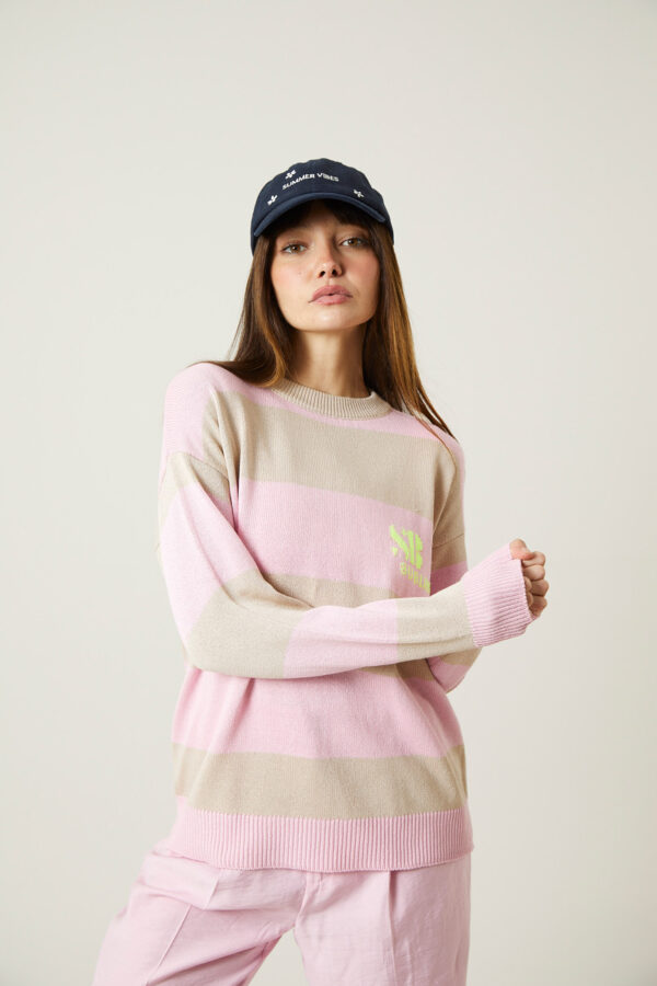 Jersey marinero - Beige