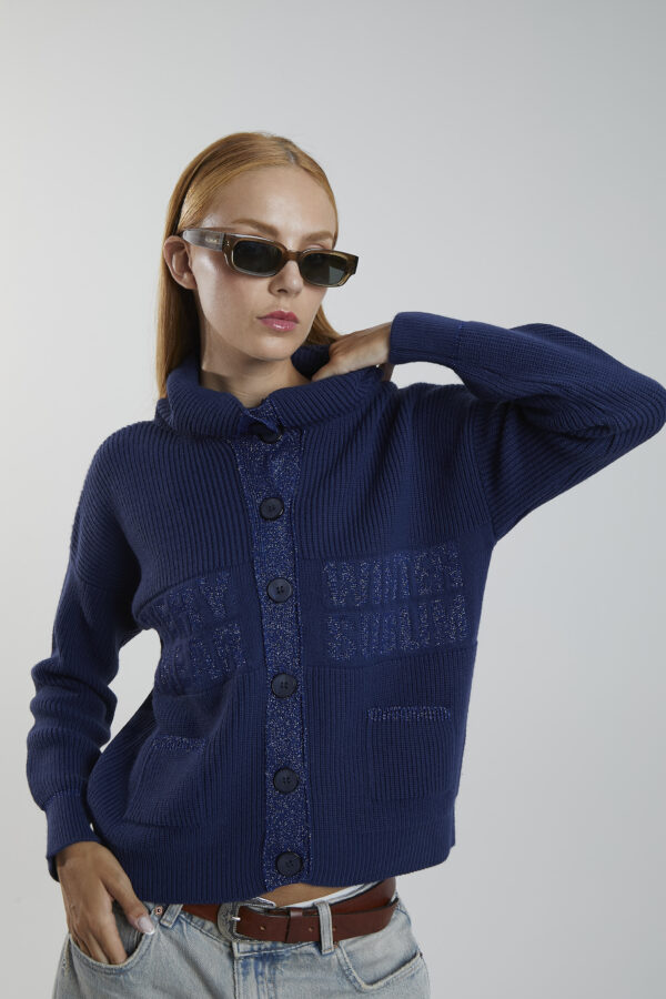 CHAQUETA BRILLI - MARINO