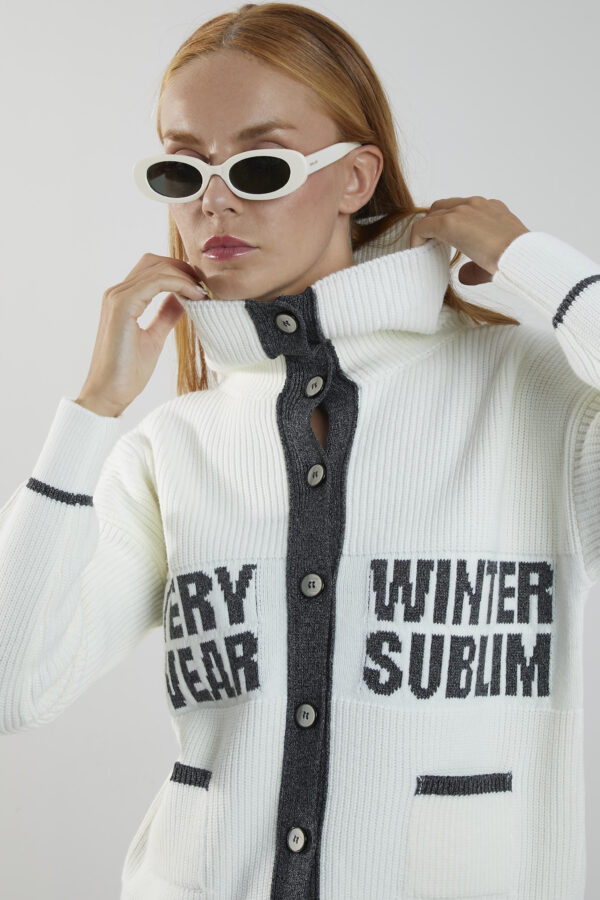 CHAQUETA BRILLI - CRUDO