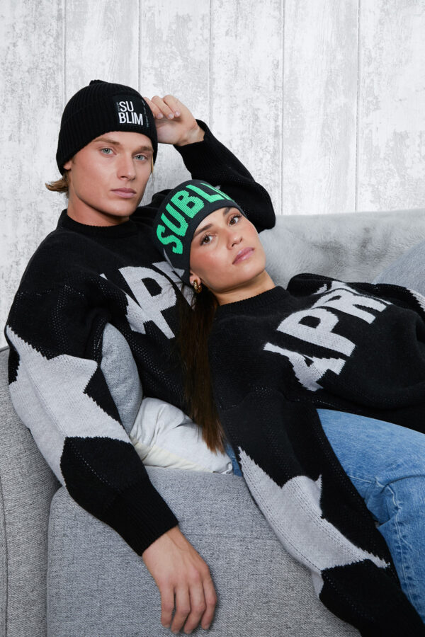 JERSEY ESTRELLA SKI NEGRO