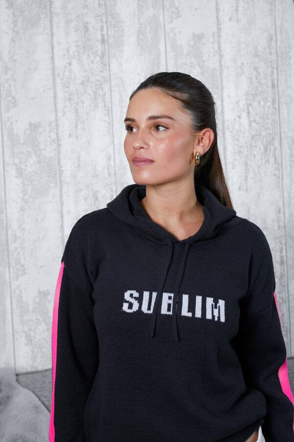 SUDADERA LUREX ANTRACITA