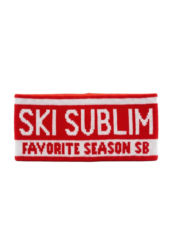 CINTA SKI SUBLIM ROJO